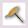 Earring posts with ring&earstud