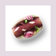 Perle mit Blume