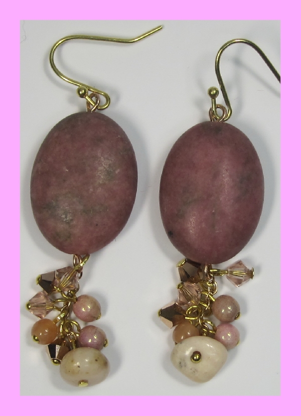 Ohrring mit Edelstein