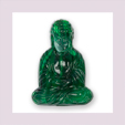 Buddha längs gelocht